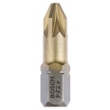 Bosch - Max Grip Serisi Vidalama Ucu PZ 2*25 mm 3'lü