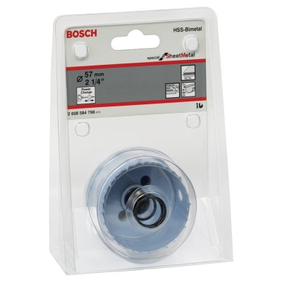 Bosch - Special Serisi Metal Ve Inox Malzemeler için Delik Açma Testeresi (Panç) 57 mm