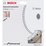 Bosch - Ekonomik Seri Genel Yapı Malzemeleri İçin Elmas Kesme Diski 180 mm Turbo