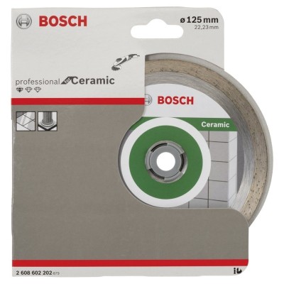Bosch - Standard Seri Seramik İçin Elmas Kesme Diski 125 mm