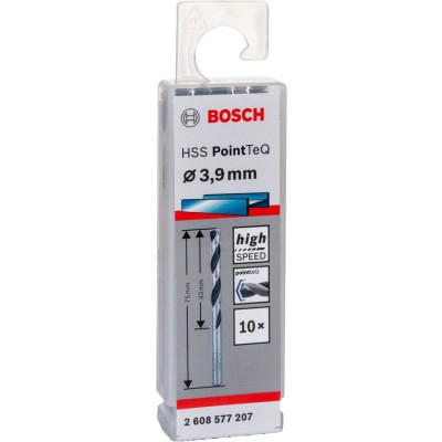 Bosch - HSS-PointeQ Metal Matkap Ucu 3,9 mm 10'lu