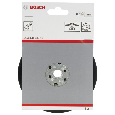 Bosch - 125 mm M14 Fiber Disk için Taban