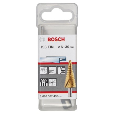 Bosch - HSS-TiN 13 Kademeli Matkap Ucu 6-30 mm