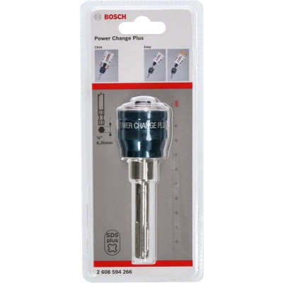 Bosch - Power Change Plus Adaptör 105 mm ve SDS-Plus Şaft Girişli