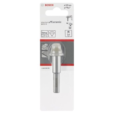 Bosch - Standard Seri, Matkap İçin Seramik Kuru Elmas Delici 12*33 mm