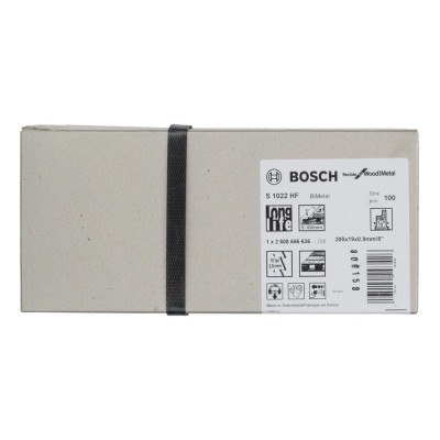 Bosch - Flexible Serisi Ahşap Ve Metal için Panter Testere Bıçağı S 1022 HF - 100'lü