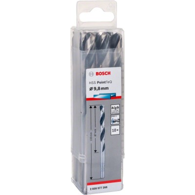 Bosch - HSS-PointeQ Metal Matkap Ucu 9,8 mm 10'lu