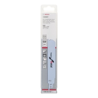 Bosch - Heavy Serisi Metal için Panter Testere Bıçağı S 926 BEF - 25'li