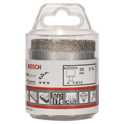 Bosch - Best Serisi, Taşlama İçin Seramik Kuru Elmas Delici 55*35 mm