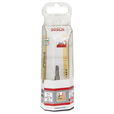 Bosch - Expert Serisi Ahşap İçin Çift Bıçaklı, Tam Sert Metal Boşluk Frezesi 8*6*50,8 mm