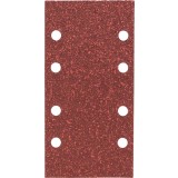 Bosch - Titreşimli Zımpara Kağıdı 10'lu, 93 x 185 mm 40 Kum 8 Delik