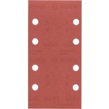 Bosch - Titreşimli Zımpara Kağıdı 10'lu, 93 x 185 mm 240 Kum 8 Delik