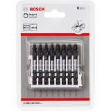 Bosch - Impact Control Serisi Çift Taraflı Vidalama Ucu 8'li T15/20x4 T25/30x4 *65mm