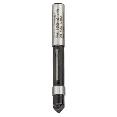 Bosch - Standard Seri Ahşap İçin Sert Metal Oluk Freze 8*8*66 mm
