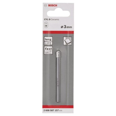 Bosch - cyl-9 Serisi Seramik Matkap Ucu 3*70 mm