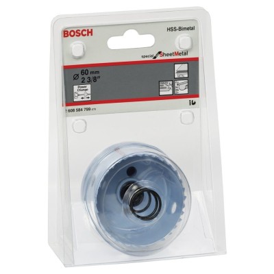Bosch - Special Serisi Metal Ve Inox Malzemeler için Delik Açma Testeresi (Panç) 60 mm