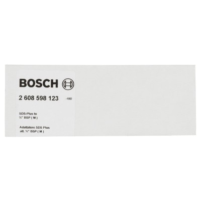 Bosch - Karot Uçları İçin Adaptör SDS-Plus - 1/2'' BSP