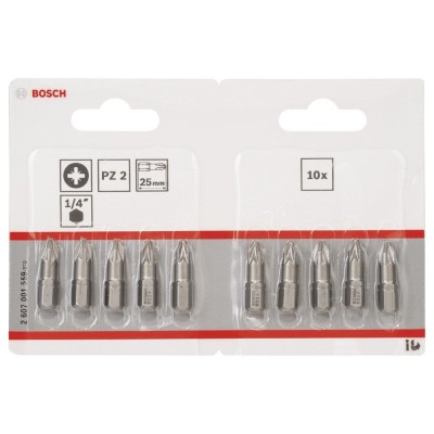 Bosch - Extra Hard Serisi Vidalama Ucu PZ 2*25 mm 10'lu