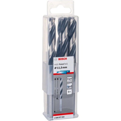 Bosch - HSS-PointeQ Metal Matkap Ucu 11,5 mm 5'li