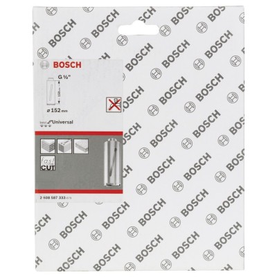 Bosch - Best Serisi G 1/2'' Girişli Kuru Karot Ucu 152*150 mm