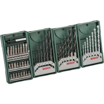 Bosch - X-Line Mini Ahşap, Beton, Metal, Vidalama Uçlu 3+1 Set