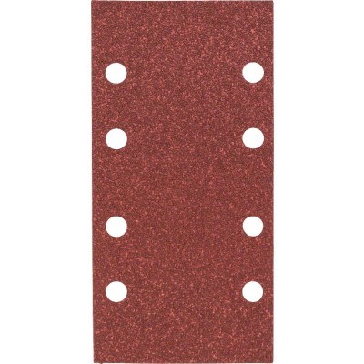 Bosch - Titreşimli Zımpara Kağıdı 10'lu, 93 x 185 mm 60 Kum 8 Delik