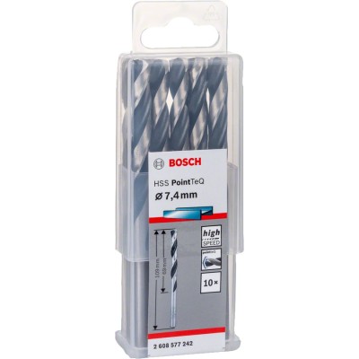 Bosch - HSS-PointeQ Metal Matkap Ucu 7,4 mm 10'lu