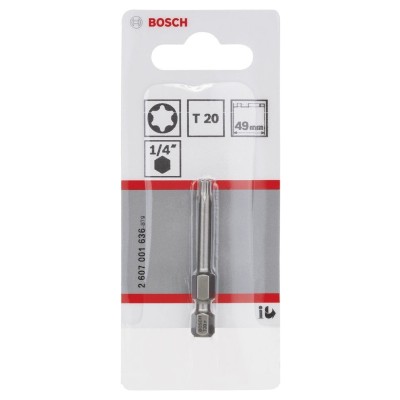 Bosch - Extra Hard Serisi Vidalama Ucu T20*49 mm 1'li