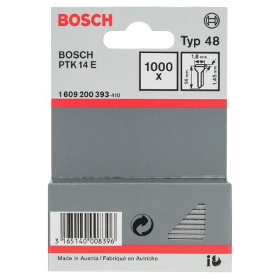Bosch - Zımba Çivisi 14mm PTK 14/3,6 V
