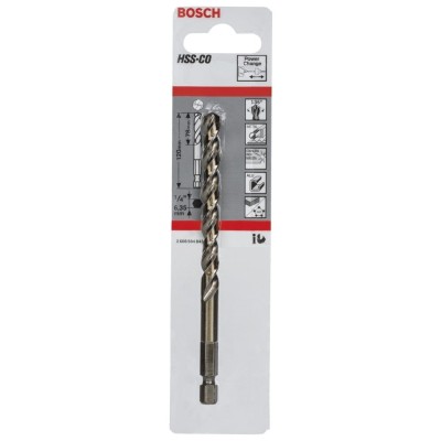 Bosch - Altıgen Şaftlı HSS-Co Merkezleme ucu 120 mm