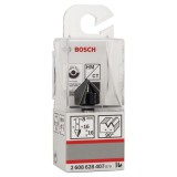 Bosch - Standard Seri Ahşap İçin Çift Oluklu Sert Metal V-Kanal Freze 8*16*45 mm