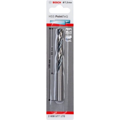 Bosch - HSS-PointeQ Metal Matkap Ucu 7,5 mm