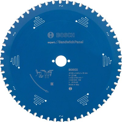 Bosch - Expert Serisi Çelik Levhalı Sandviç Panelleri için Daire Testere Bıçağı 330*30 mm 54 Diş