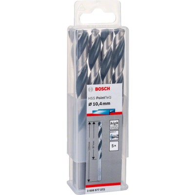 Bosch - HSS-PointeQ Metal Matkap Ucu 10,4 mm 5'li