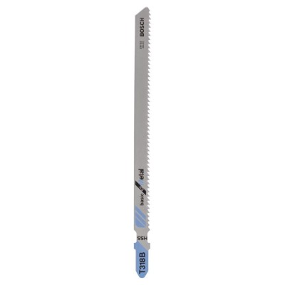Bosch - Ekonomik Seri Metal İçin T 318 B Dekupaj Testeresi Bıçağı - 5'Li Paket