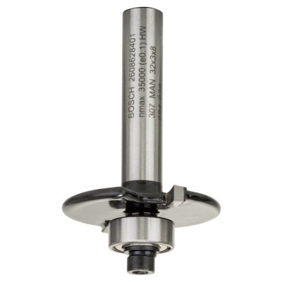 Bosch - Standard Seri Ahşap İçin Çift Oluklu, Sert Metal Bilya Yataklı Diskli Kanal Frezesi 8*32*3*51 mm