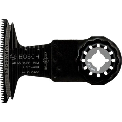Bosch - Starlock - AII 65 BSPB - BIM Sert Ahşap İçin Daldırmalı Testere Bıçağı 10'lu