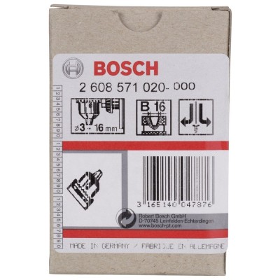Bosch - 3-16 mm - B-16 Anahtarlı Mandren