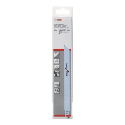 Bosch - Flexible Serisi Metal için Panter Testere Bıçağı S 1122 BF - 25'li