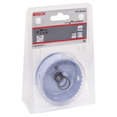Bosch - Special Serisi Metal Ve Inox Malzemeler için Delik Açma Testeresi (Panç) 68 mm