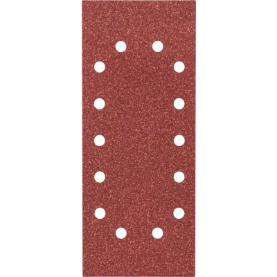 Bosch - Titreşimli Zımpara Kağıdı 10'lu, 115 x 280 mm 60 Kum 14 Delik