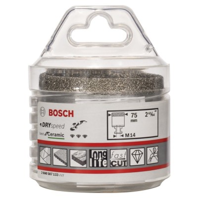 Bosch - Best Serisi, Taşlama İçin Seramik Kuru Elmas Delici 75*35 mm