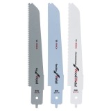 Bosch - 3 Parçalı PFZ 500 E Uyumlu Karışık Panter Testere Bıçağı Seti - M 1142 H, M 3456 XF; M 1122 EF