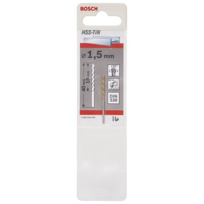 Bosch - HSS-TiN Metal Matkap Ucu 1,5*40 mm