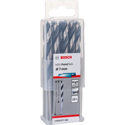 Bosch - HSS-PointeQ Metal Matkap Ucu 7,0 mm 10'lu