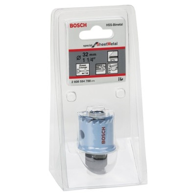 Bosch - Special Serisi Metal Ve Inox Malzemeler için Delik Açma Testeresi (Panç) 32 mm