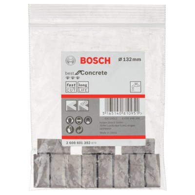 Bosch - Best Serisi Elmas Sulu Karot Uç Segmanı 132 mm İçin 11 Parça
