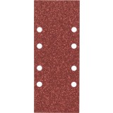 Bosch - Titreşimli Zımpara Kağıdı 10'lu, 93 x 230 mm 40 Kum 8 Delik