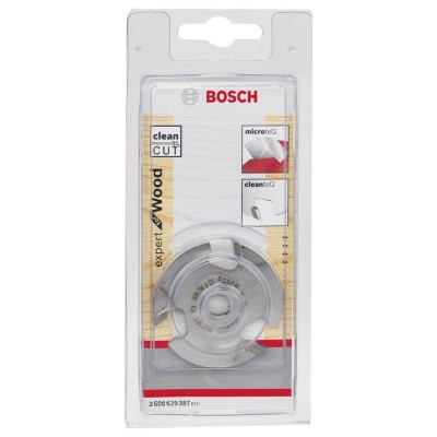 Bosch - Expert Serisi Ahşap İçin Üç Bıçaklı, Sert Metal Diskli Kanal Freze 8*50,8*4 mm