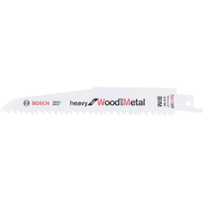 Bosch - Heavy Serisi Ahşap Ve Metal için Panter Testere Bıçağı S 610 VF - 5'li
